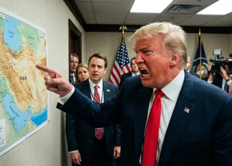 Donald Trump Iran Hrozba