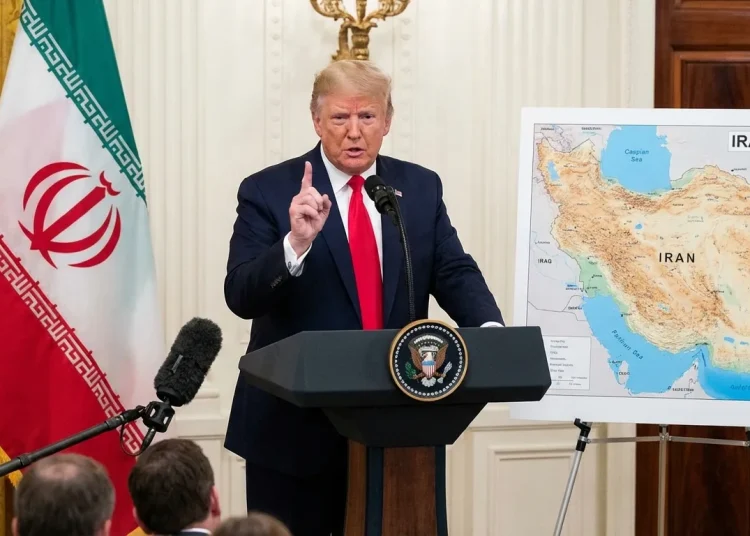Donald Trump Iran Varovanie