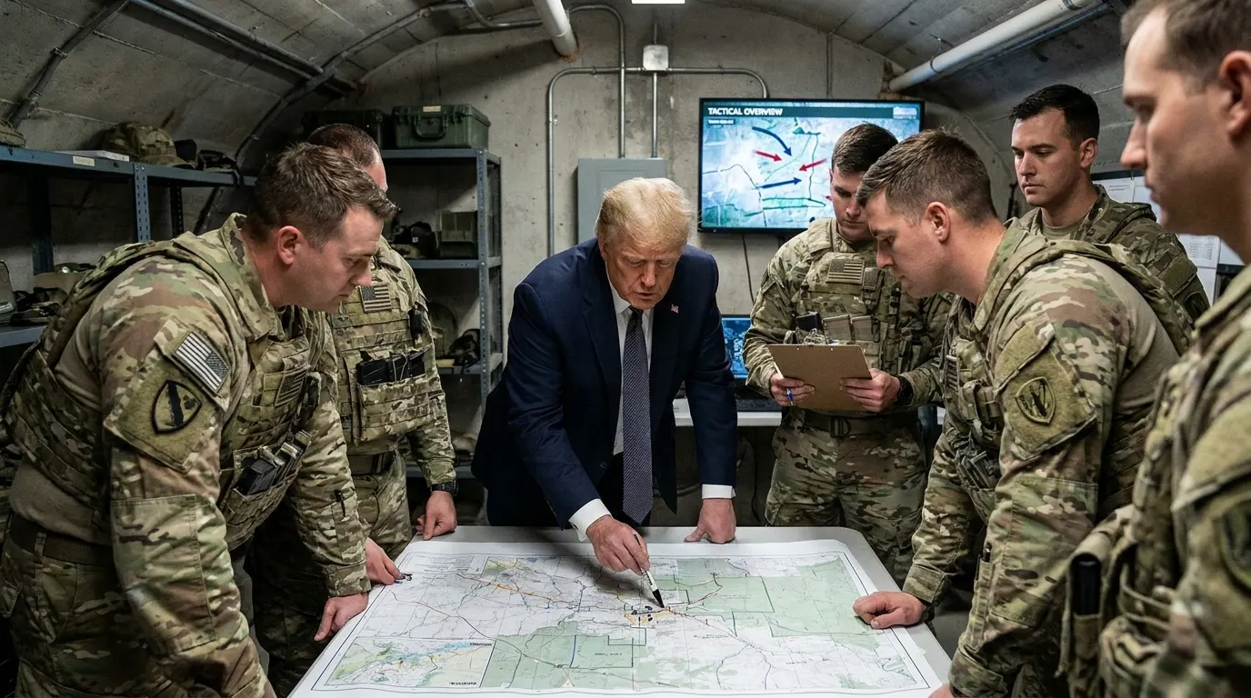 Trump Vojenska Operacia