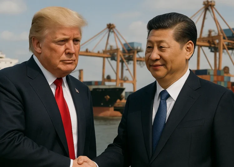 Trump Xi Jinping