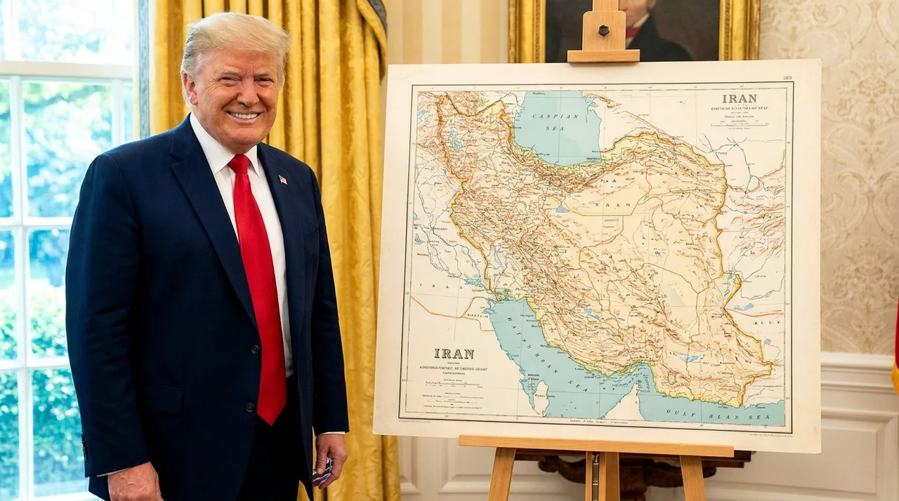 Donald Trump Iran Mapa