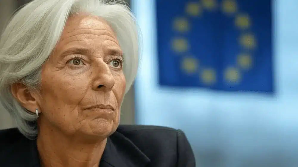 Christine Lagarde - ilustračný