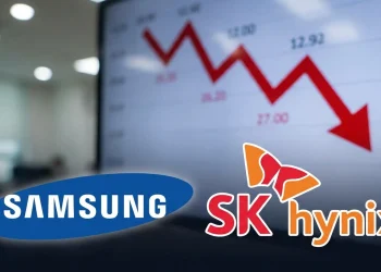 Samsung SKhynix Pokles