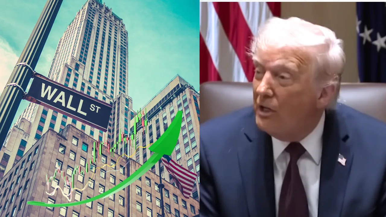 Trump a akciový trh Wall Street