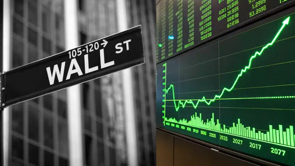 Wall Street a rast akcií