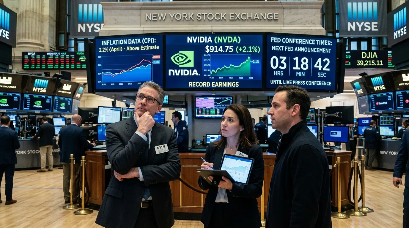 wall street nvidia inflácia