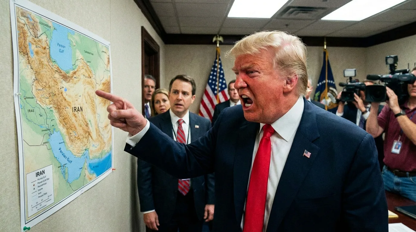 Donald Trump Iran Hrozba