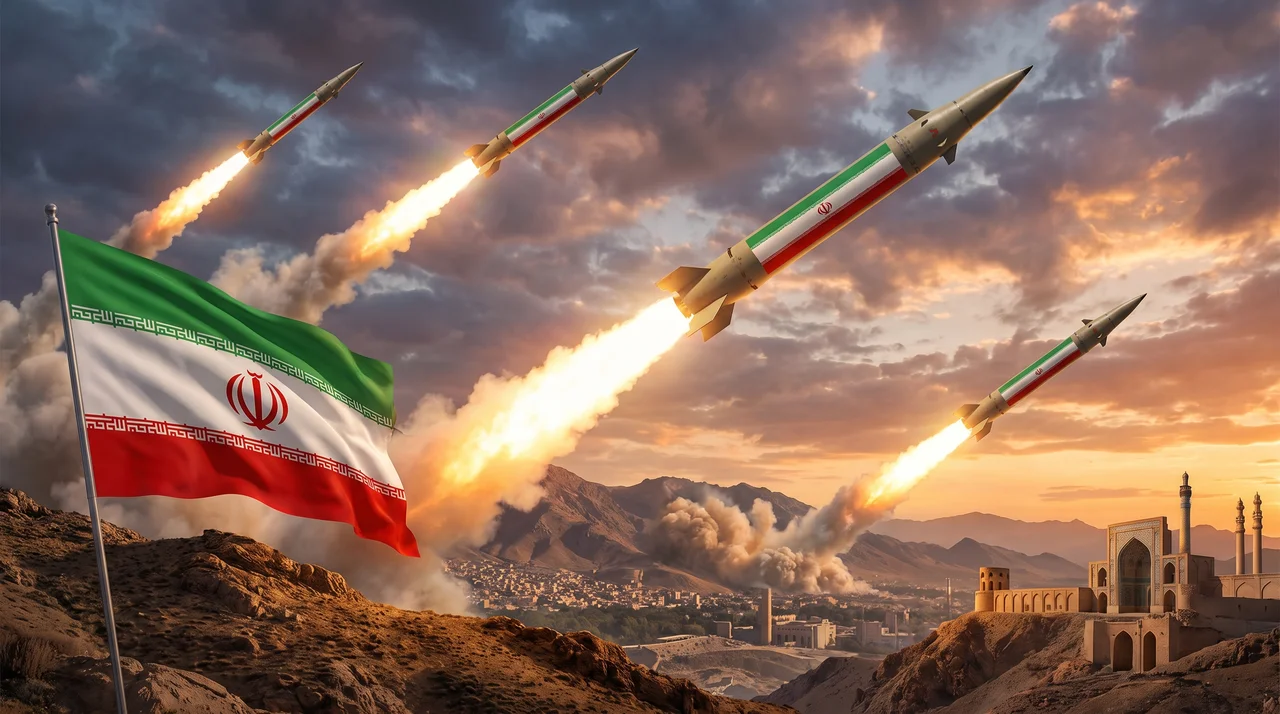 Irán rakety
