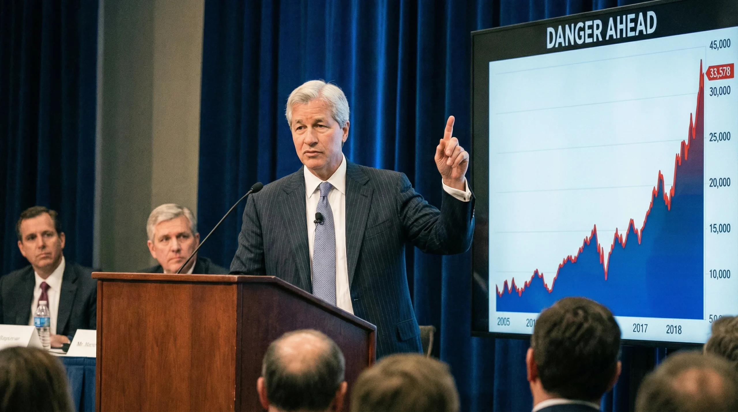 Jamie Dimon Varovanie