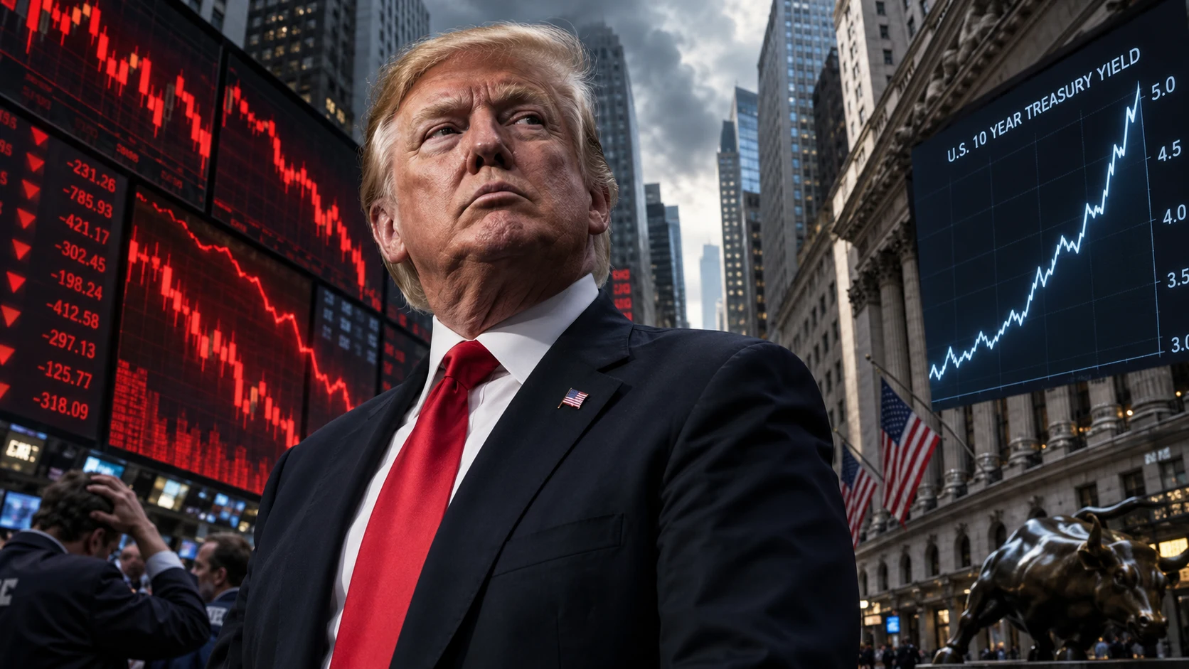 Donald Trump wall street