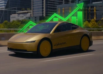 Tesla Cybercab Rast