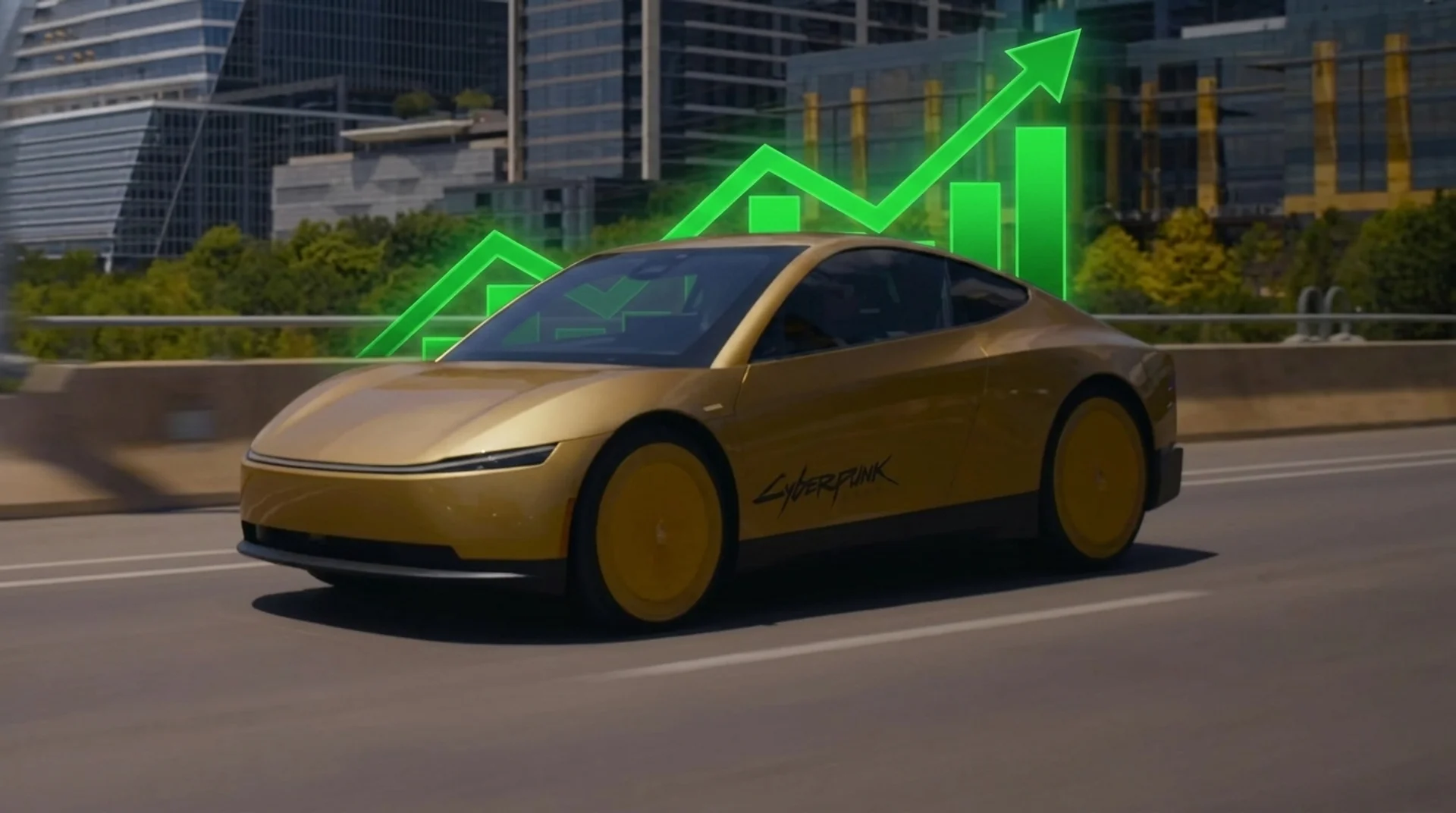 Tesla Cybercab Rast