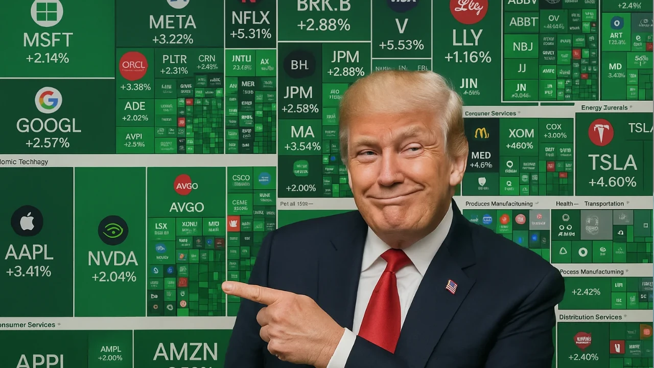 Donald Trump akcie