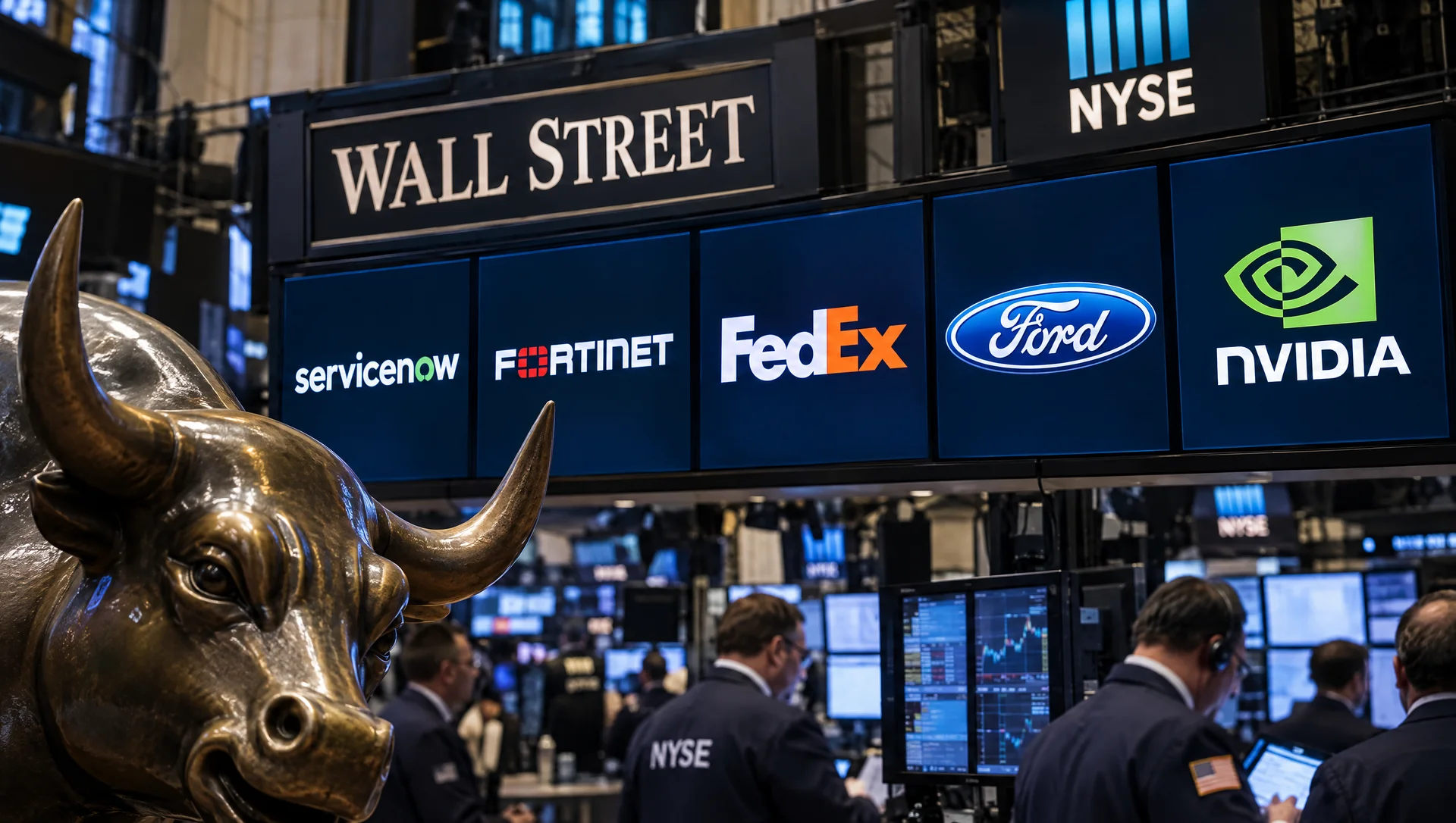 ServiceNow Fortinet FedEx Ford Nvidia