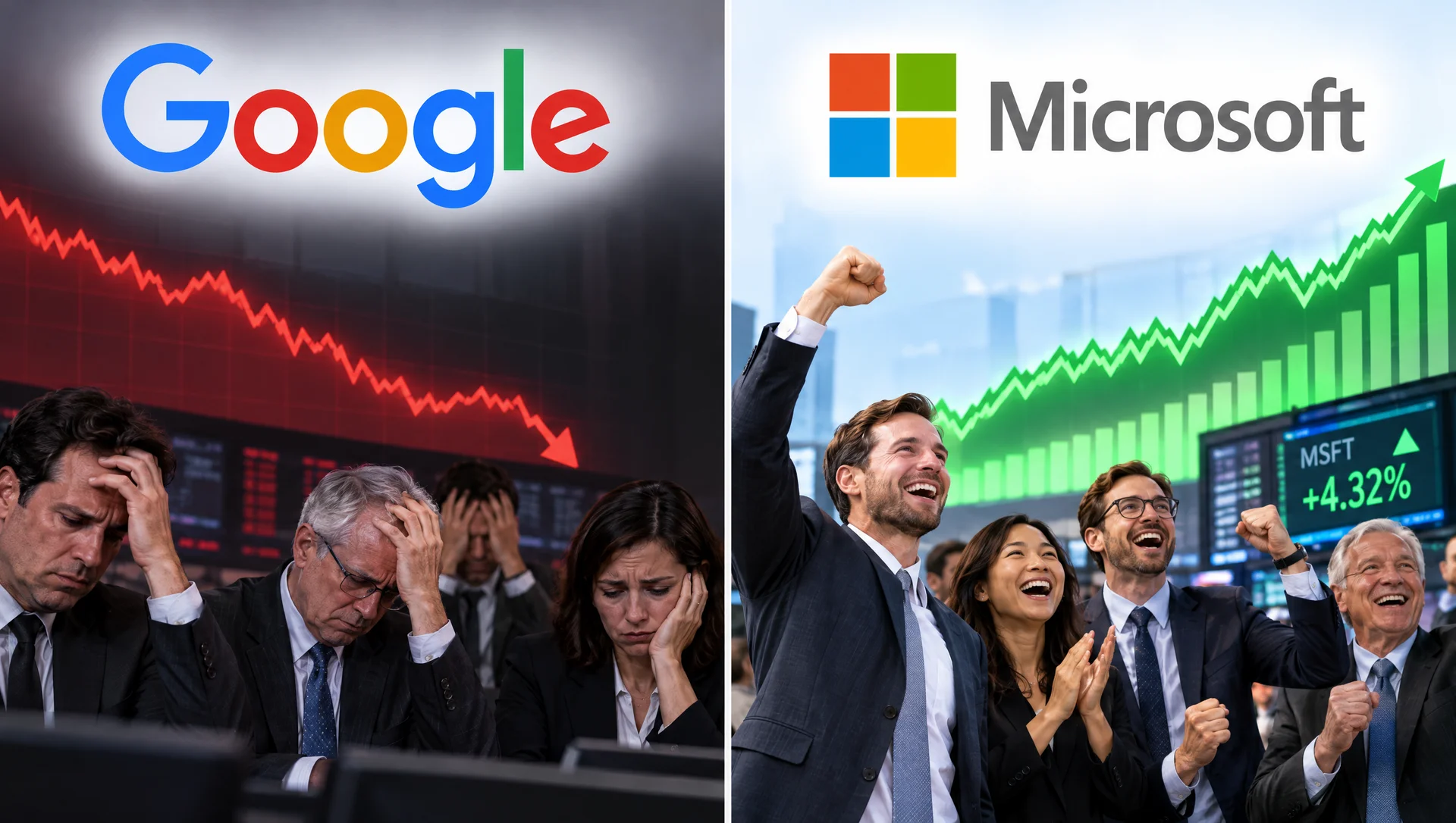 Google Prapad Microsoft Rast
