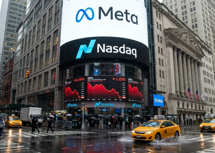 Nasdaq Meta Pokles